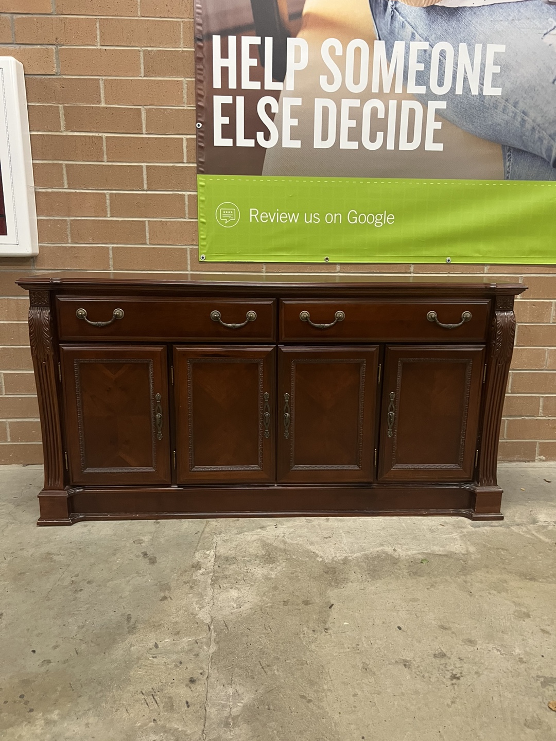Wood Buffet Cabinet