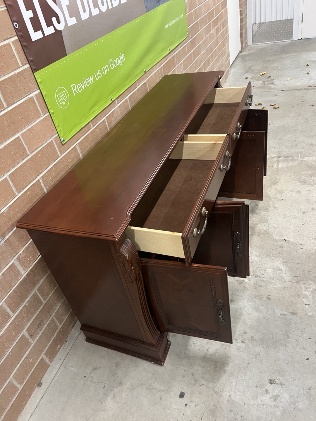 Wood Buffet Cabinet - photo 5