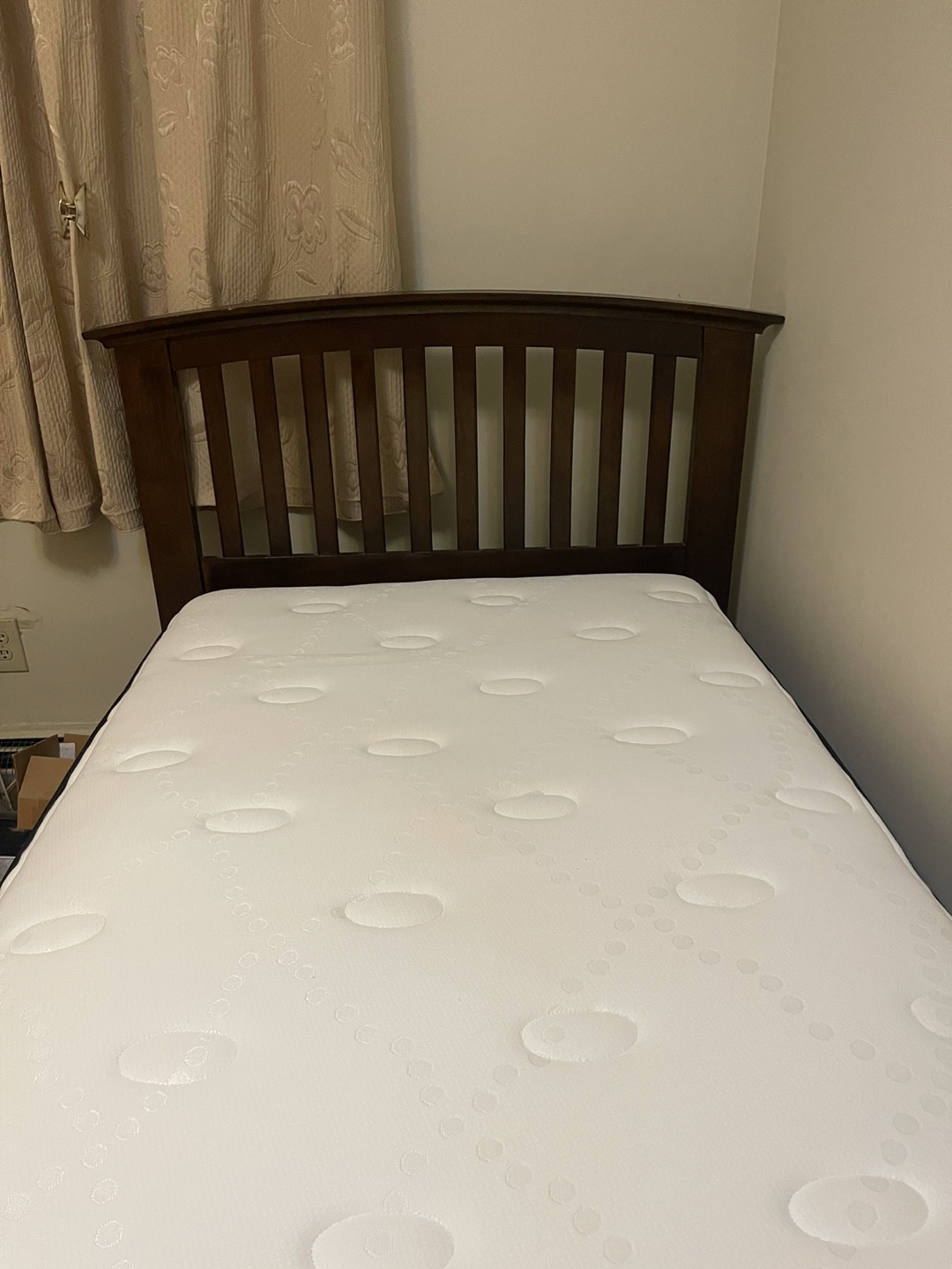 Sealy Twin Size Mattress with Bed Frame