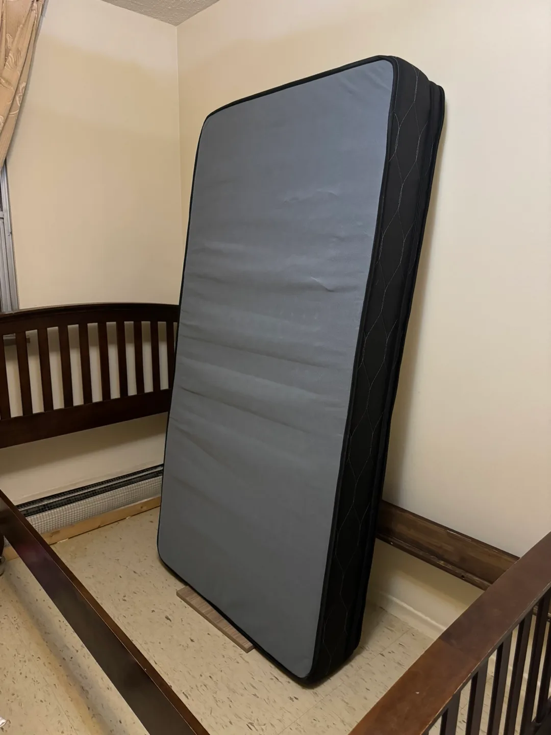 Sealy Twin Size Mattress with Bed Frame image indicator(3)