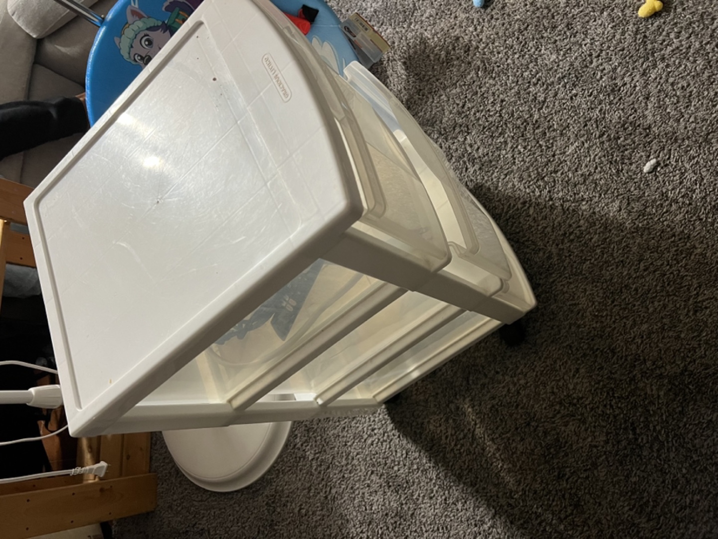 3 Drawer Rolling Cart