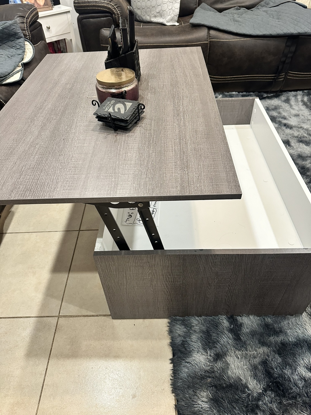 Lift Top Coffee Table - photo 2