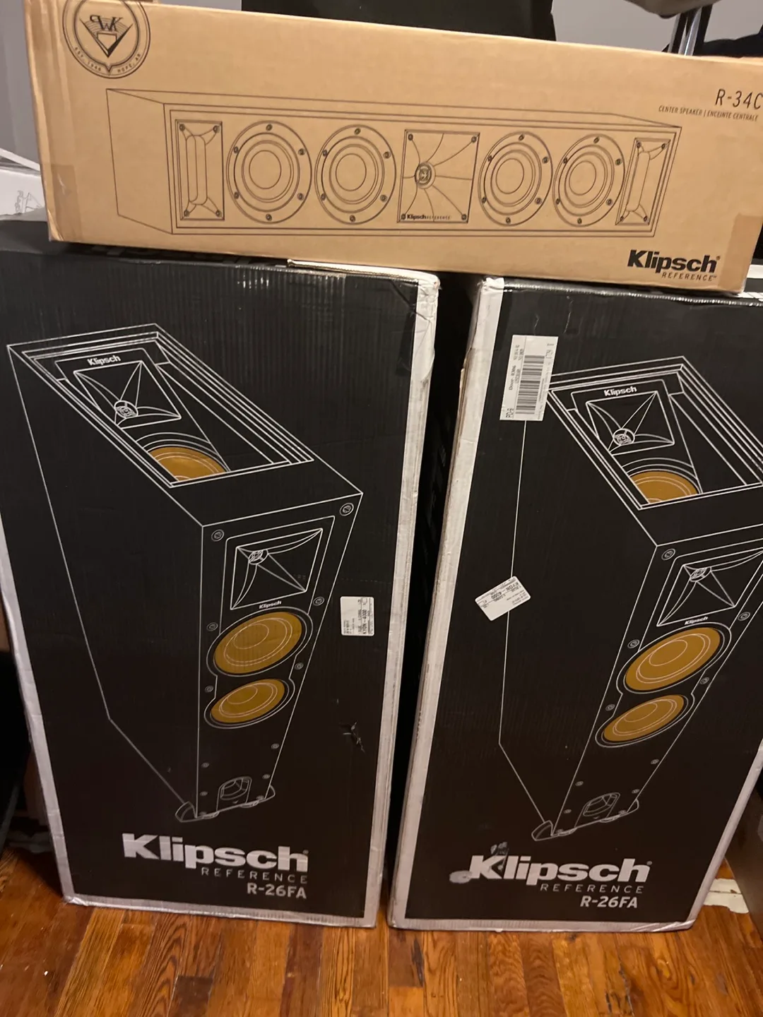 Home theater speakers thumbnail
