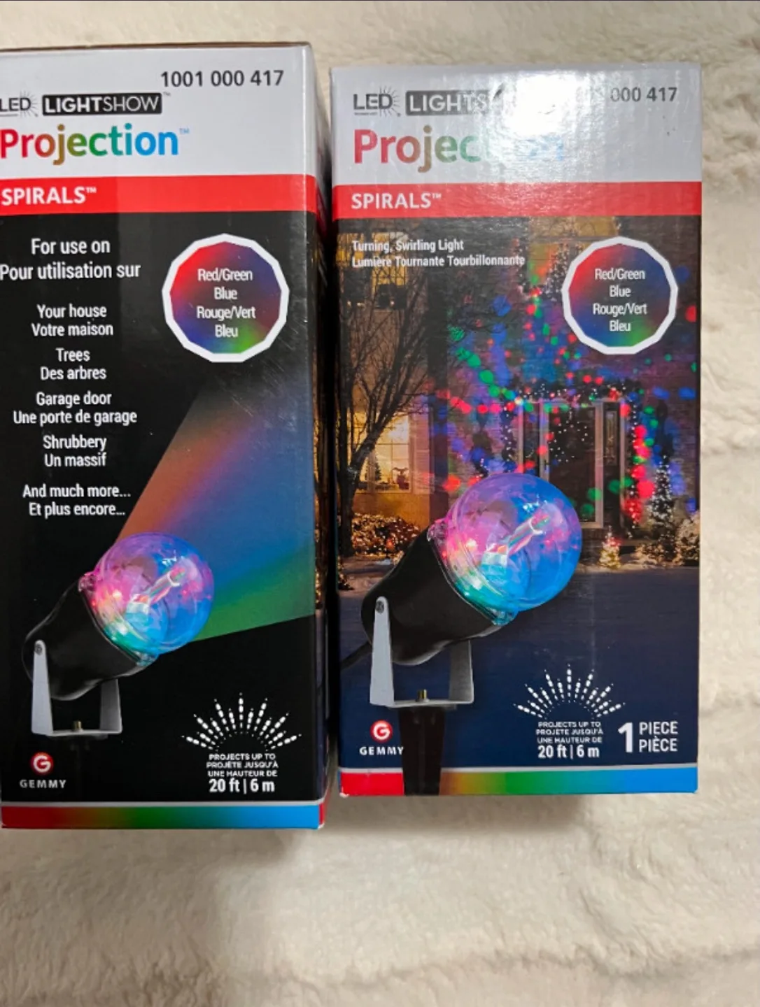 Projection Light Spirals BNIB thumbnail