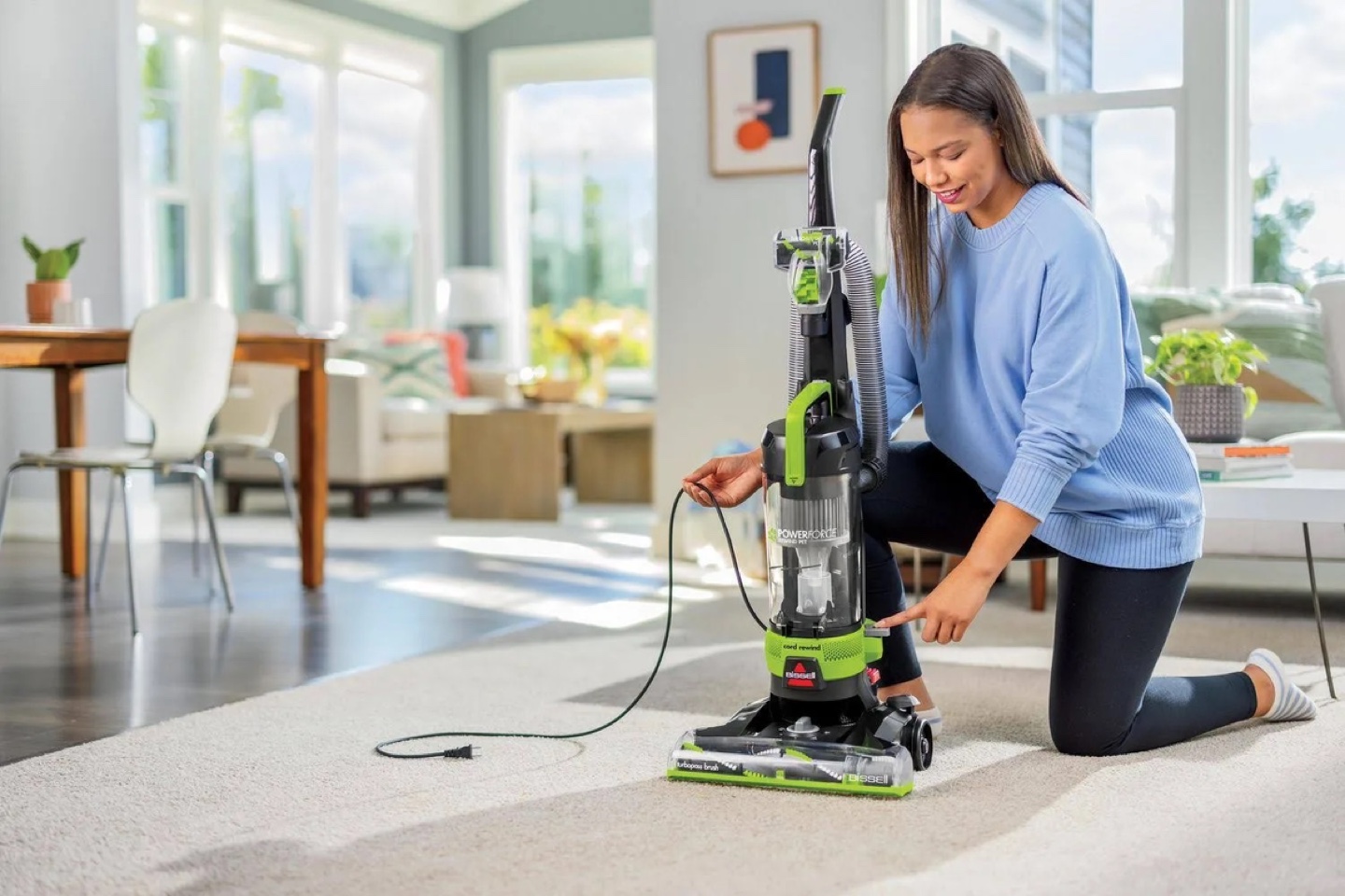 Bissell PowerForce Rewind Pet Bagless Upright Vacuum - photo 2