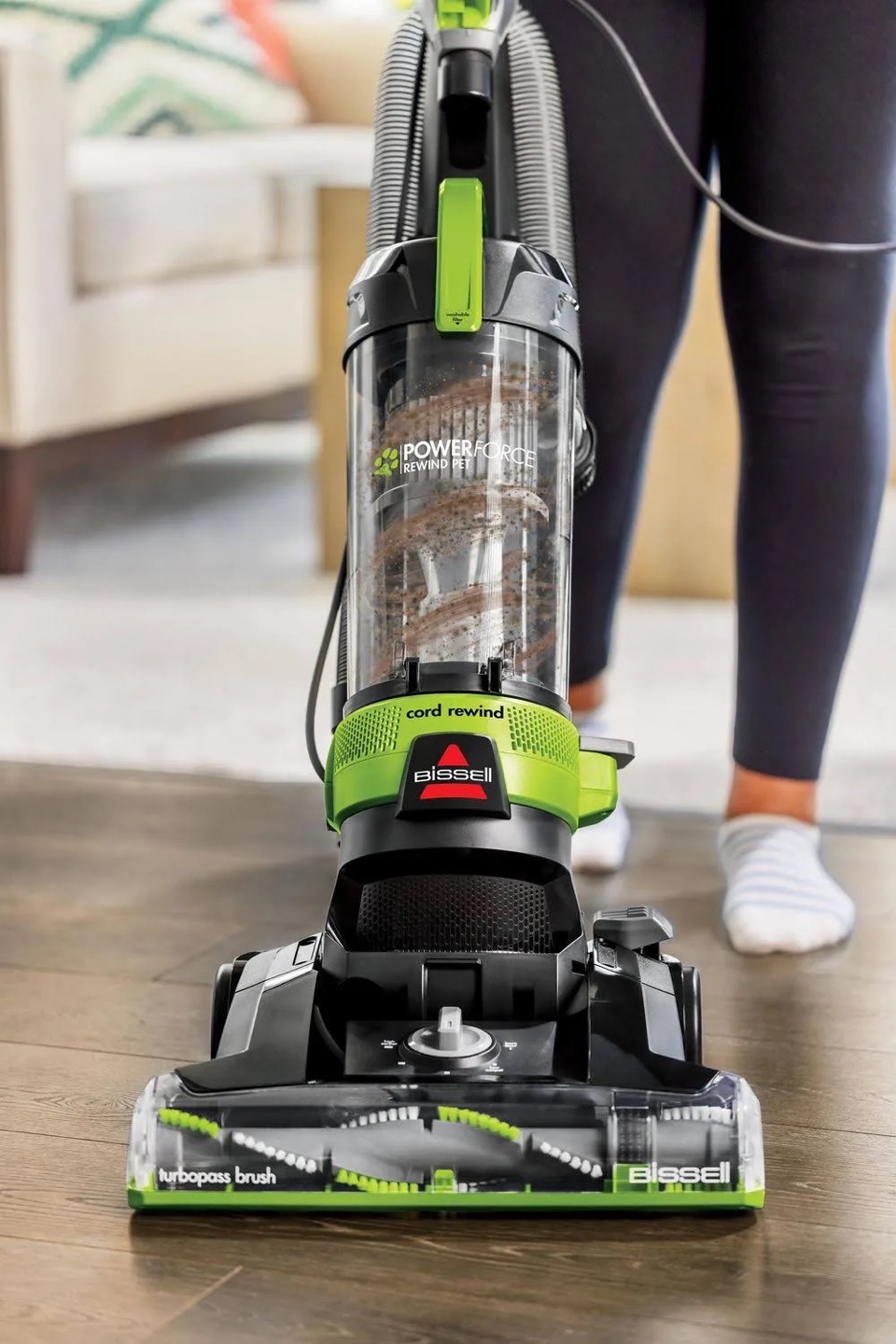Bissell PowerForce Rewind Pet Bagless Upright Vacuum - photo 3