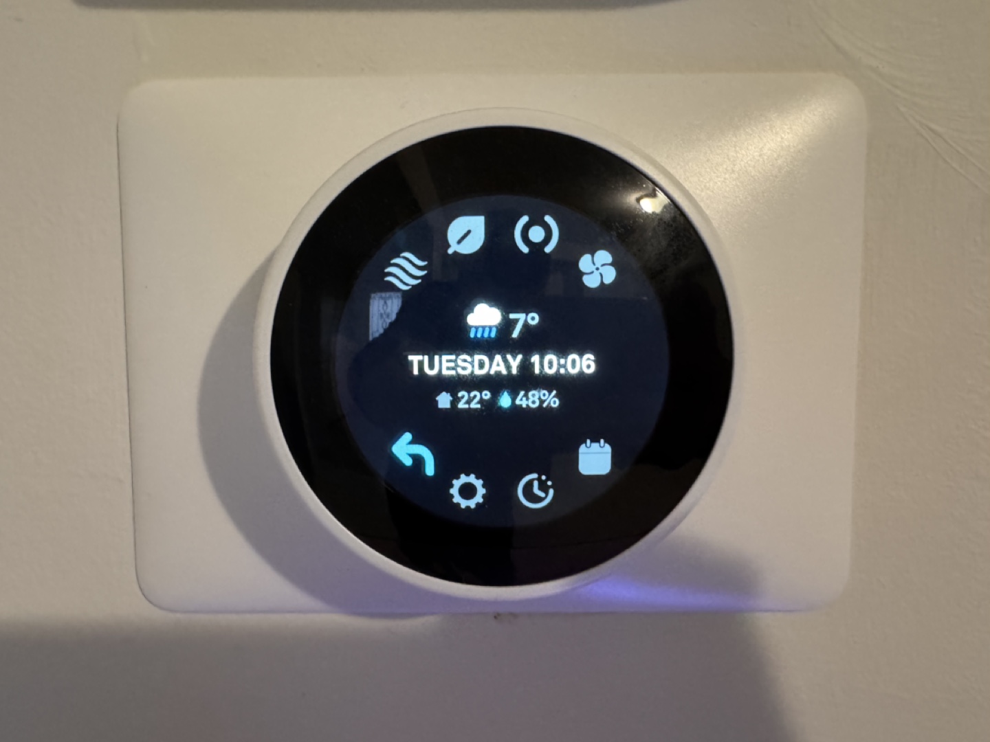 Google Nest Learning Thermostat - White - photo 2