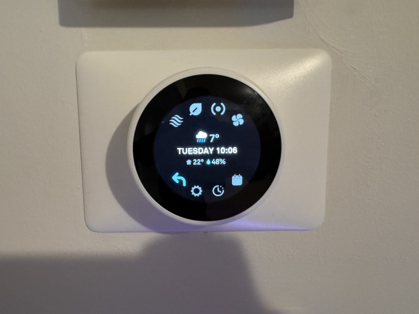 Google Nest Learning Thermostat - White - photo 3