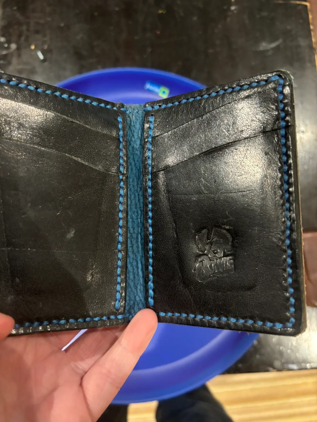 Set of 4 Leather Wallets image indicator(8)