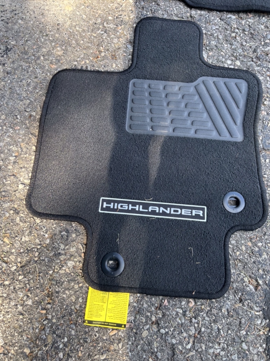 Toyota Highlander Floor Mats - photo 3