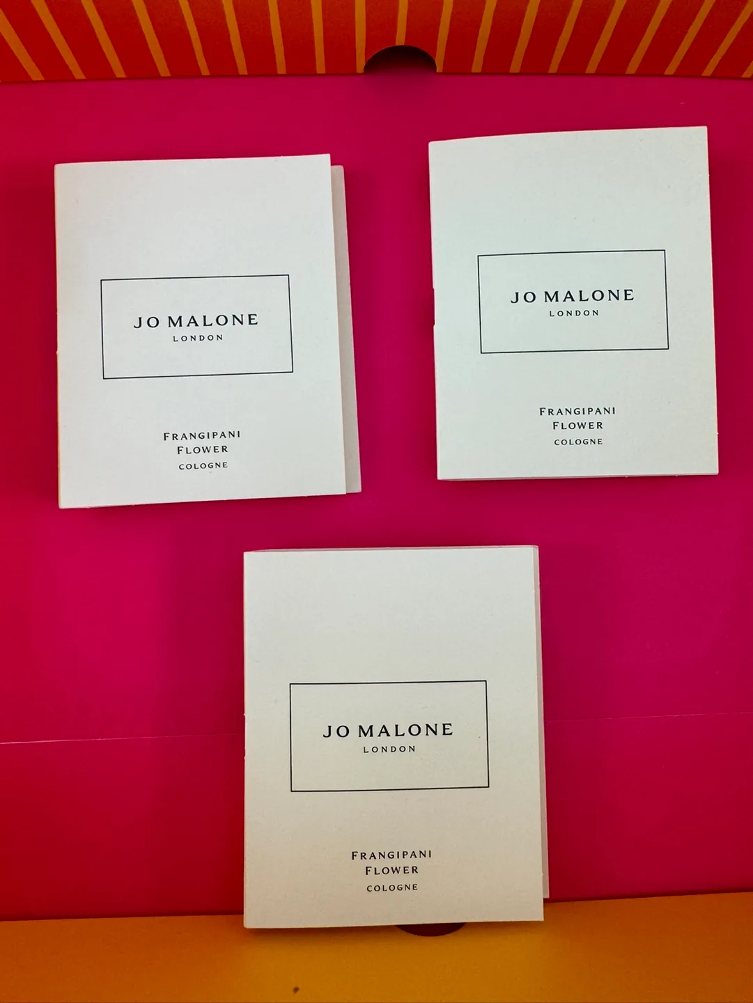 JO MALONE FRAGRANCE SAMPLES thumbnail