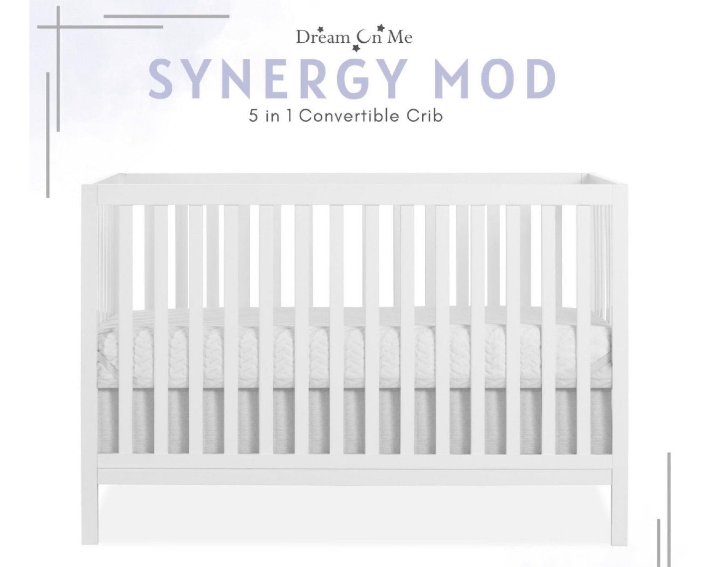 Brand new Dream On Me Convertible Crib