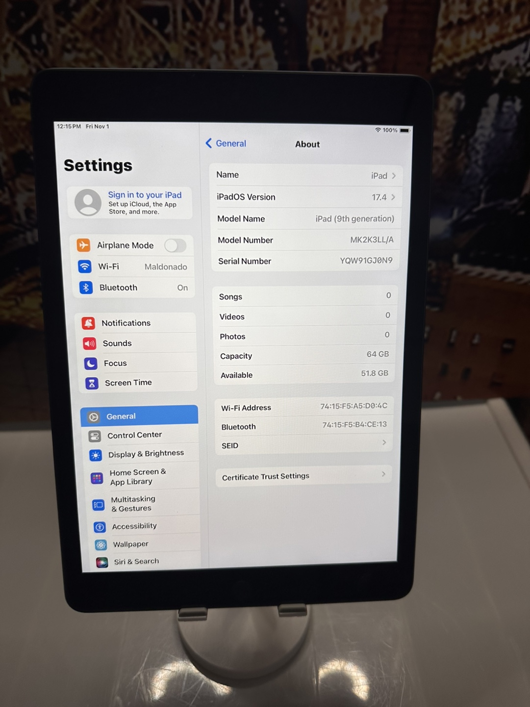 iPad 9th Gen