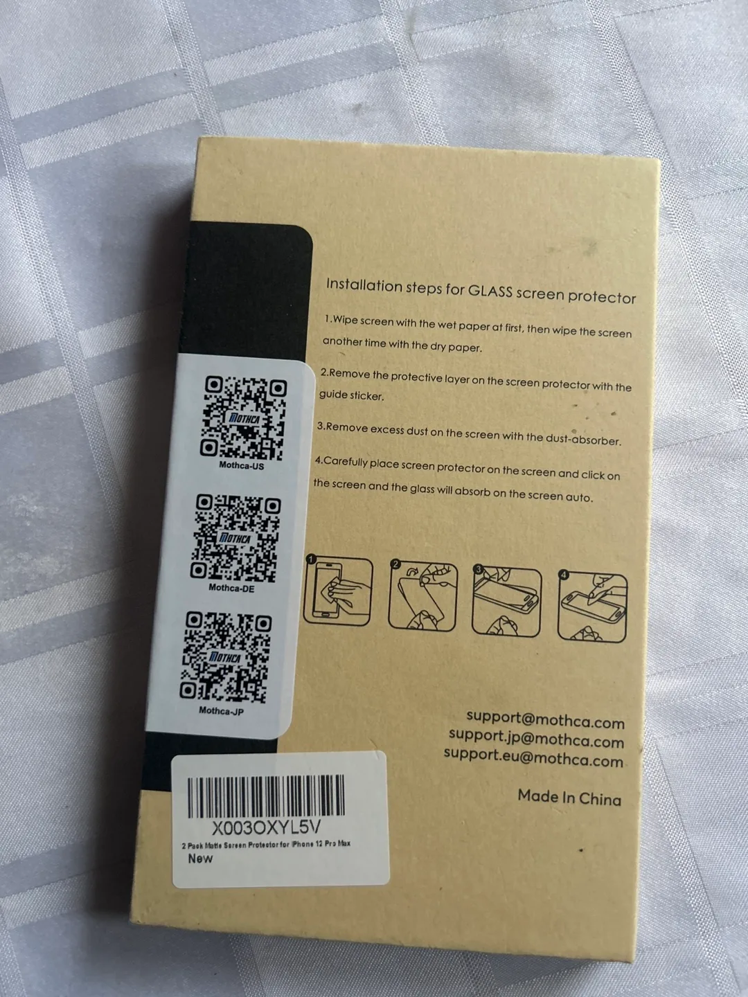 Screen protector iPhone 12 Pro Max image indicator(5)