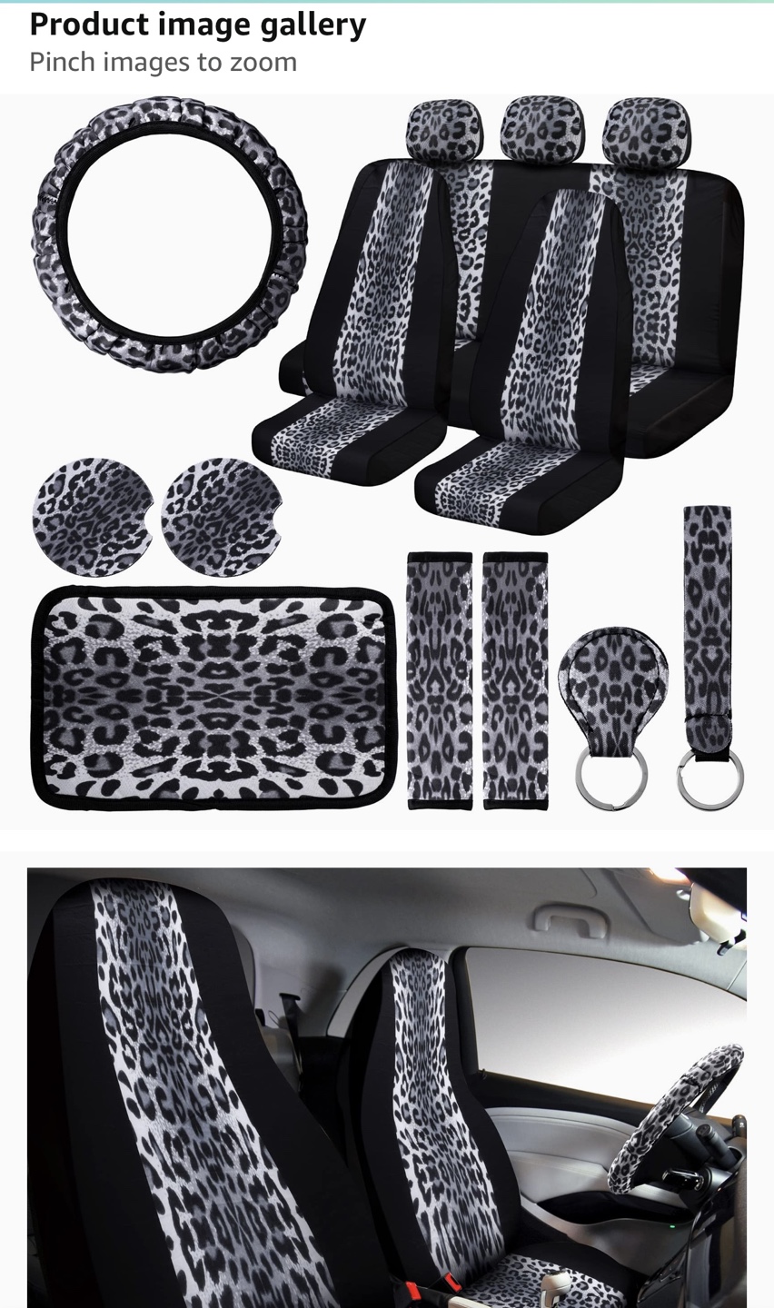 Car seat covers full set