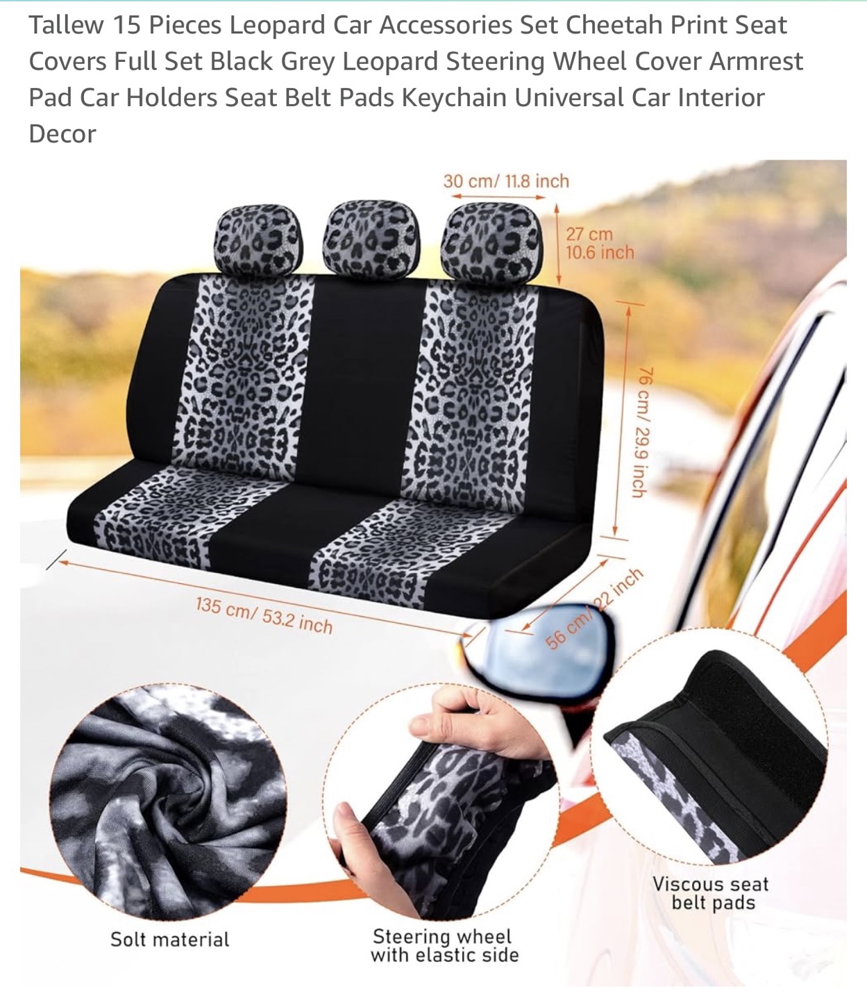 Car seat covers full set - photo 2