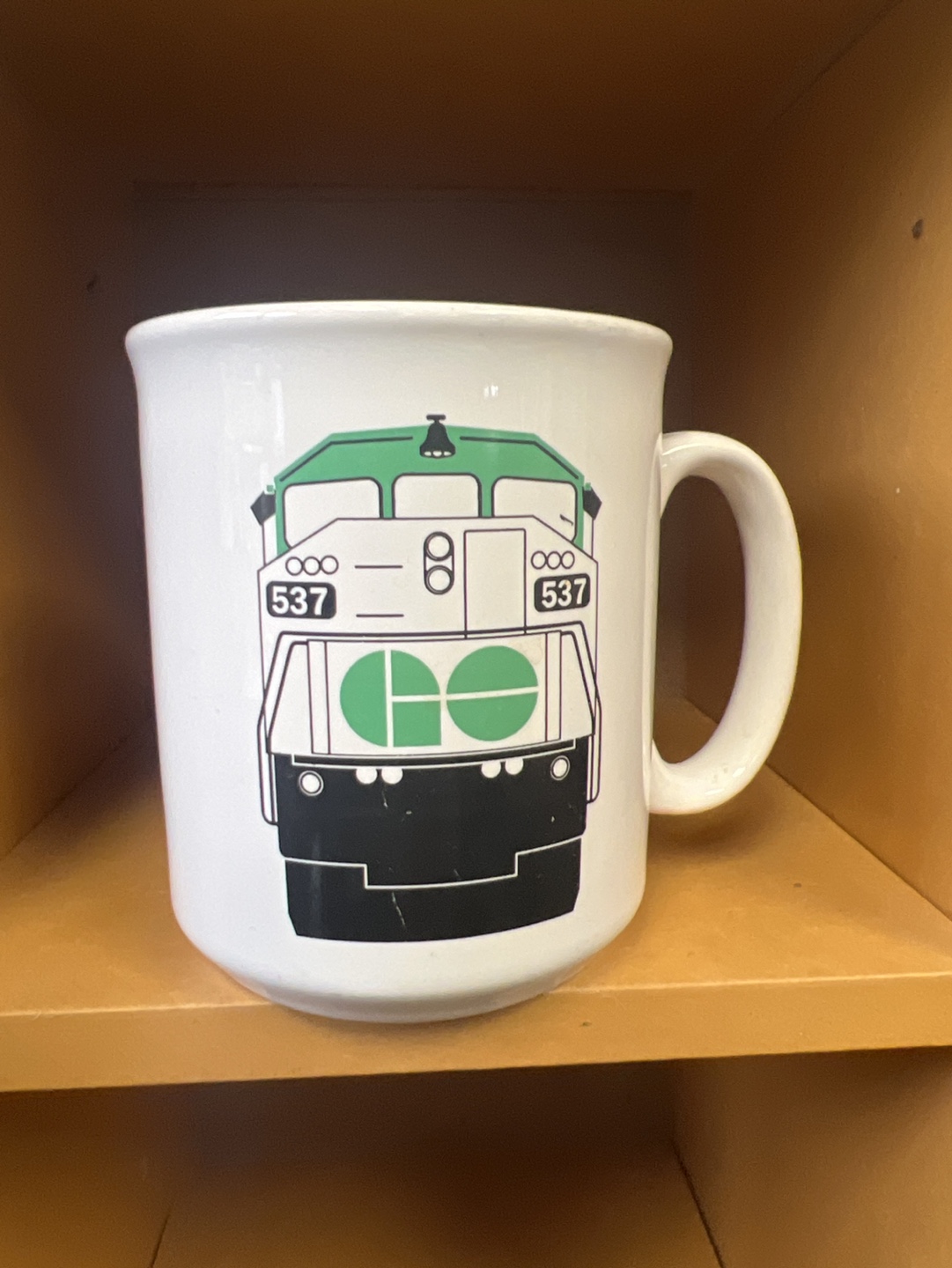 GO Transit Train Mug