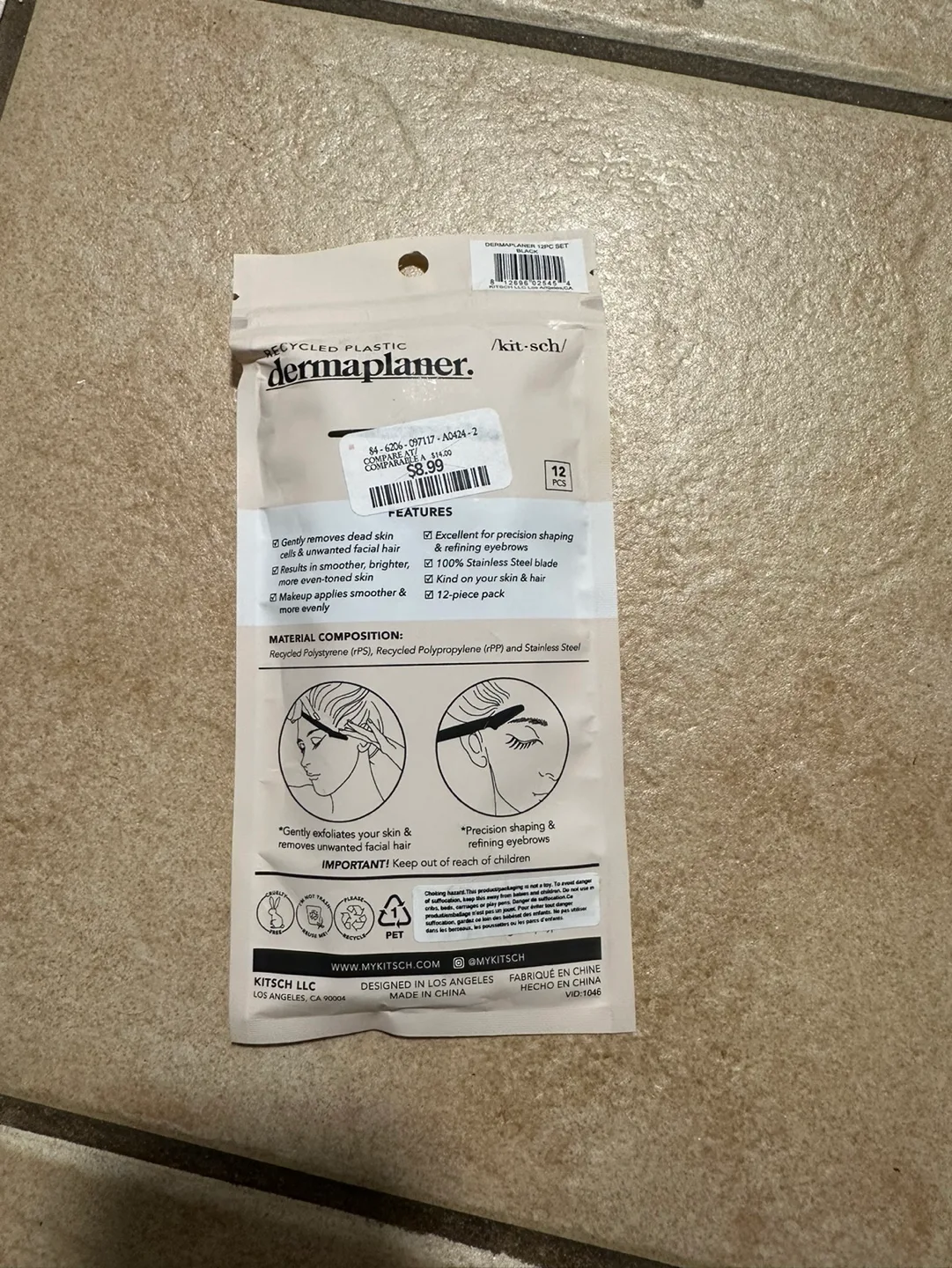 Brand new set of Kitsch dermaplaners image indicator(2)