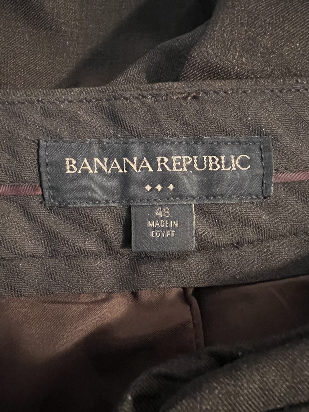 Banana Republic Women's Brown Bootcut Pants Size 4S - photo 3
