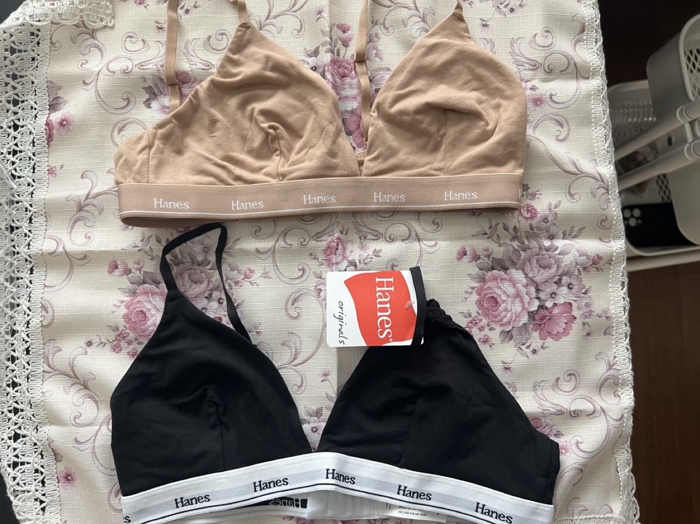 Hane's Originals Triangle Bras (2 Pack)