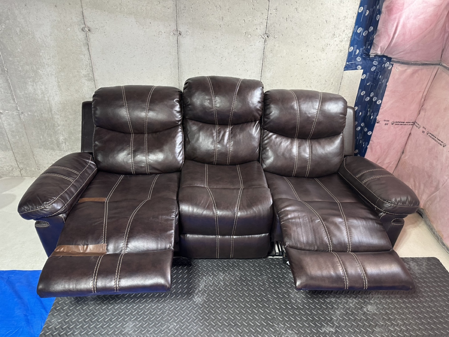 3-Seater Recliner Sofa - photo 2