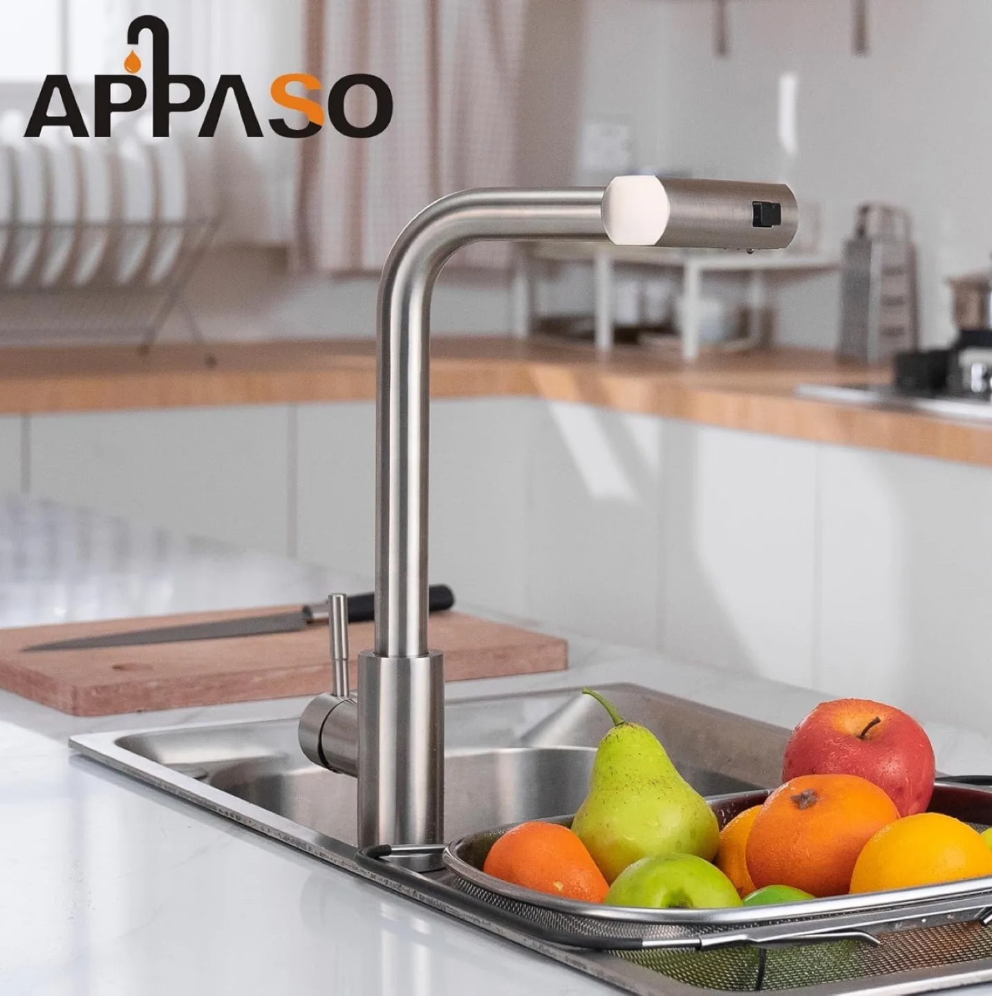 APPASO Kitchen Faucet with Pull Down Sprayer thumbnail