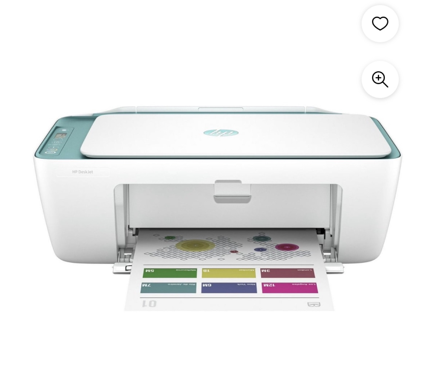 HP printer ink included