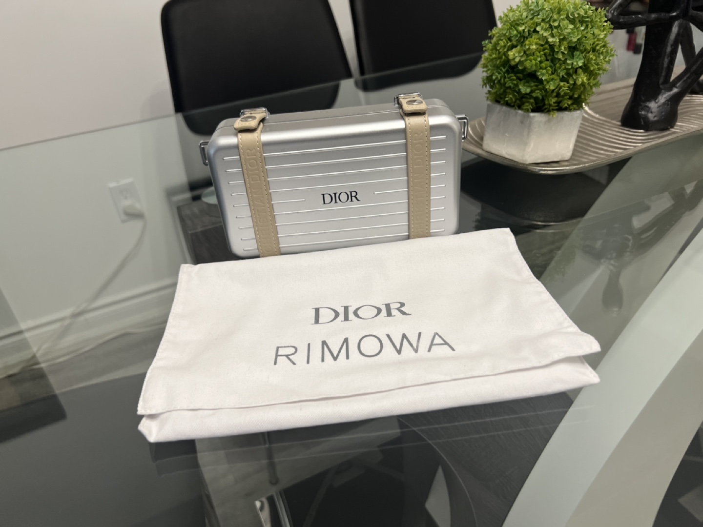 Dior x Rimowa Mini Suitcase