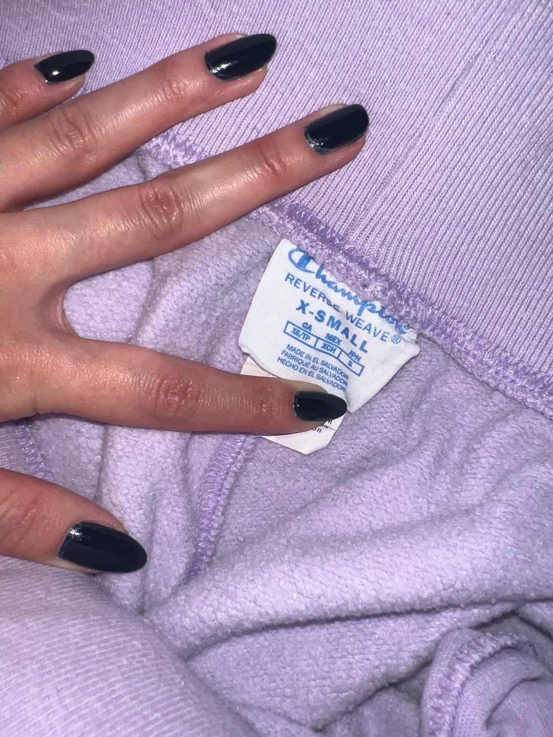 Champion lilac Sweatpants image indicator(5)