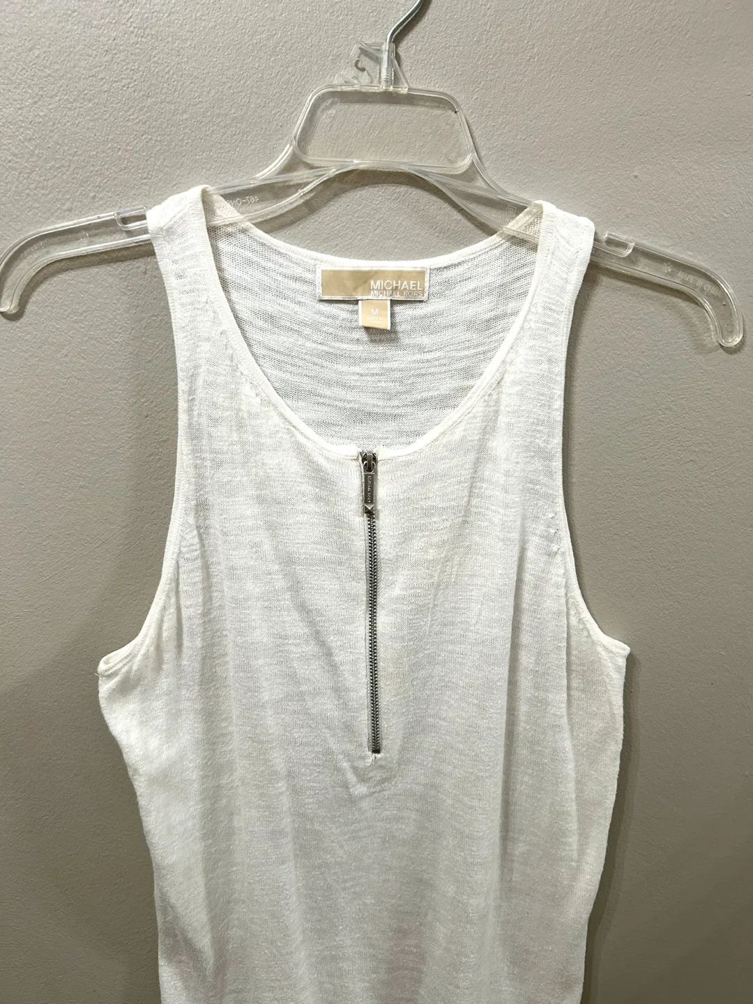 Michael Kors Zipper detail Tank image indicator(2)