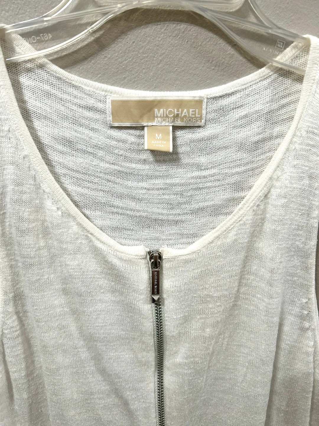 Michael Kors Zipper detail Tank image indicator(3)