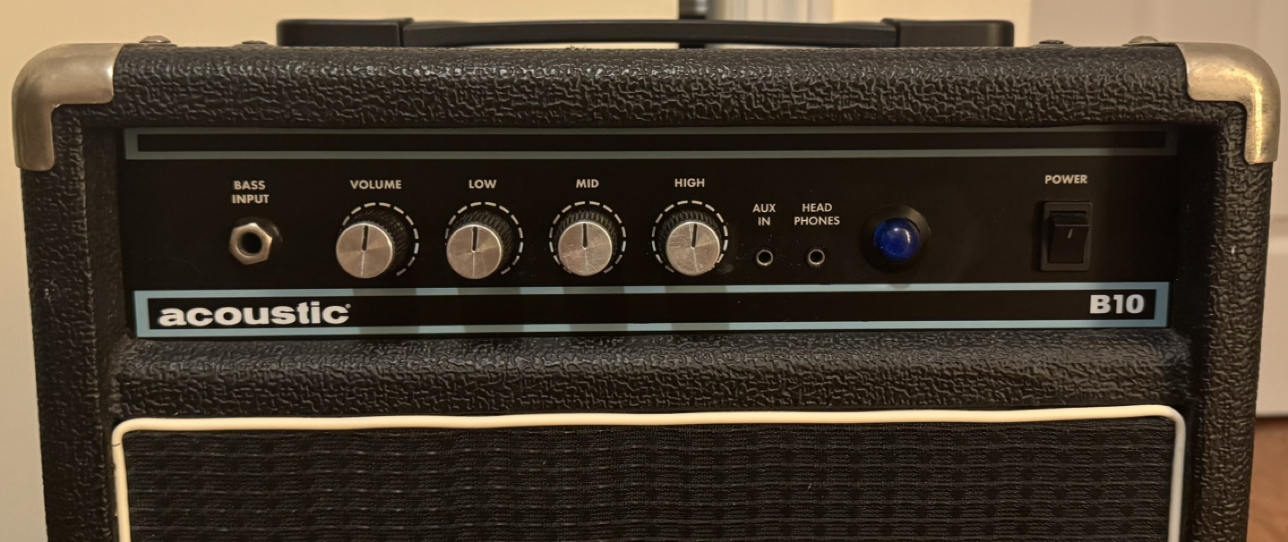 Bass Combo Amp - Acoustic B10 - photo 2