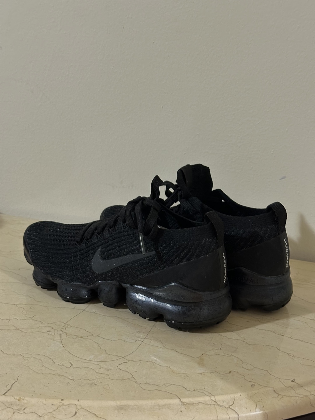 Nike Air VaporMax Flyknit 2.0 Black Running Shoes - photo 2