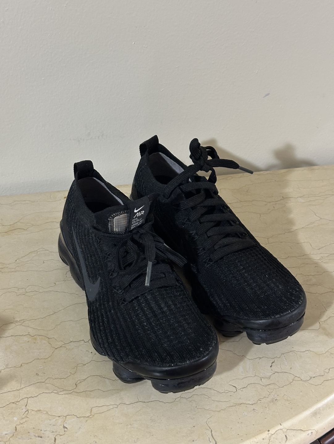 Nike Air VaporMax Flyknit 2.0 Black Running Shoes - photo 3
