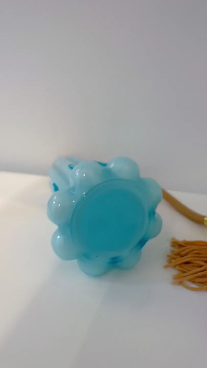 Vintage Blue Glass Perfume Atomizer image indicator(8)