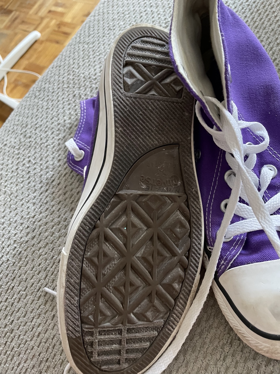 Purple Converse High Tops - photo 2