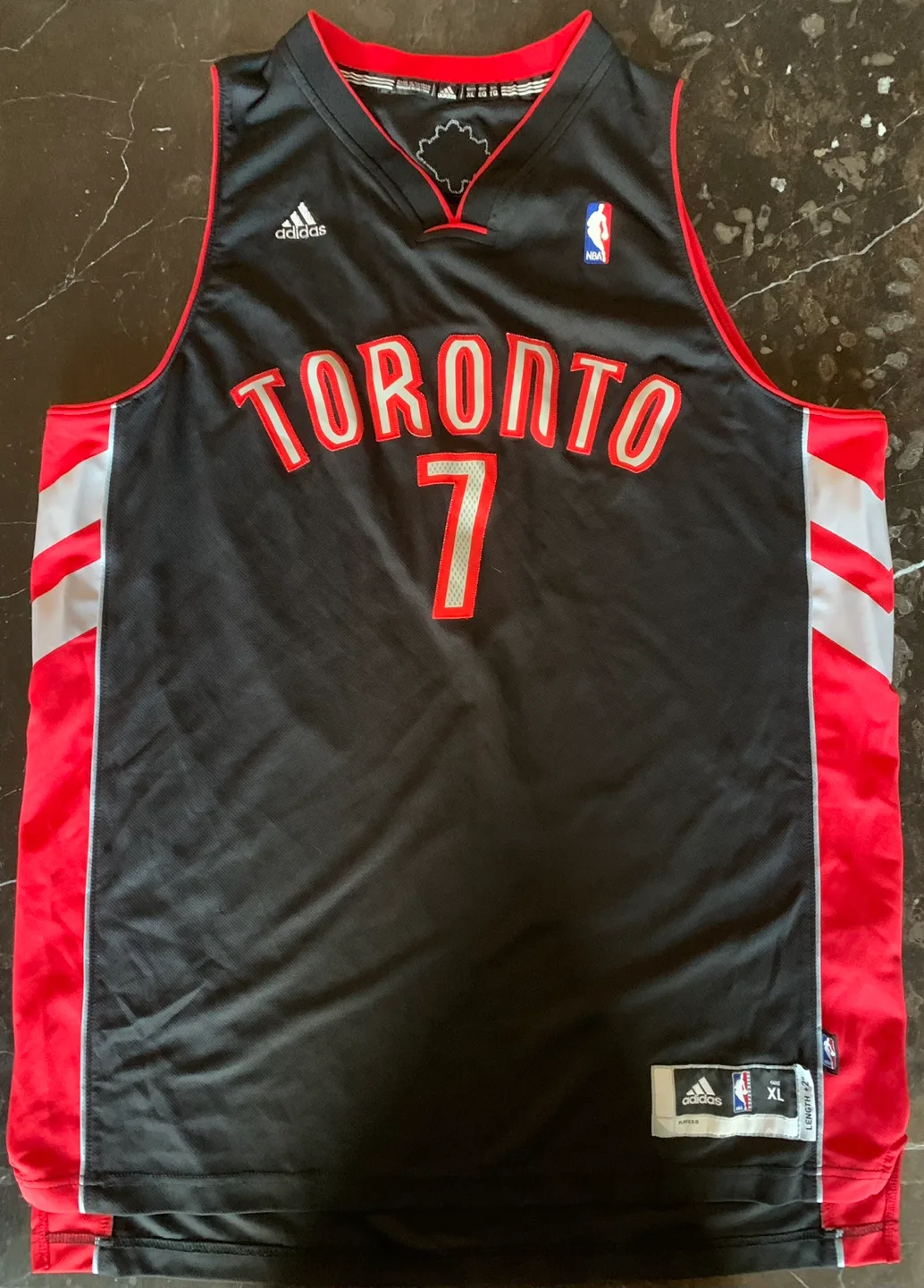 Adidas Toronto Raptors Bargnani Jersey Size XL thumbnail