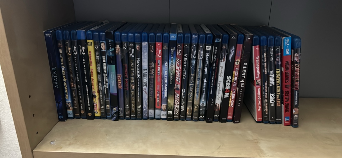 Blu-Ray Disc Movie Collection