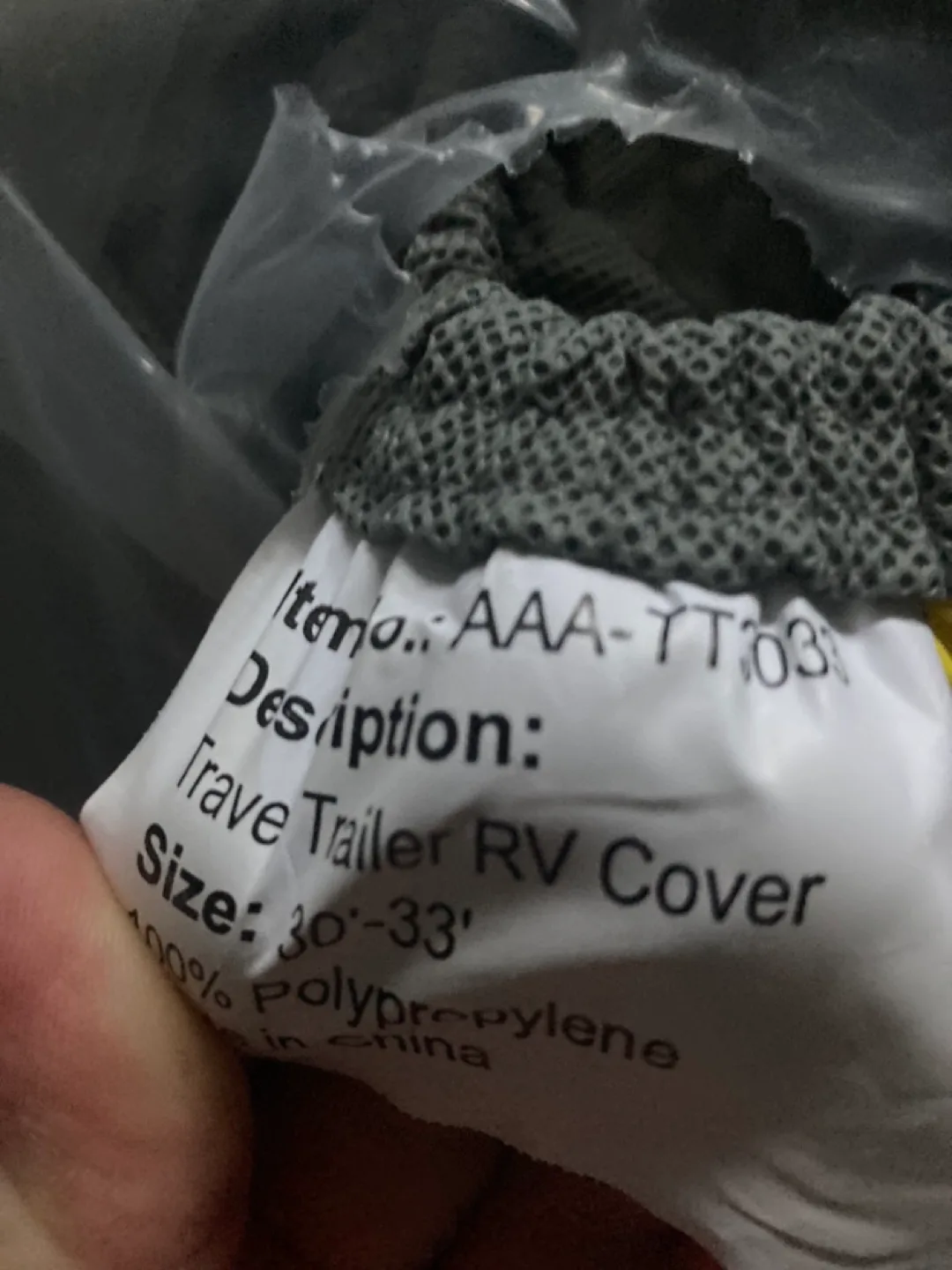 Travel Trailer RV Cover 30'-33' thumbnail