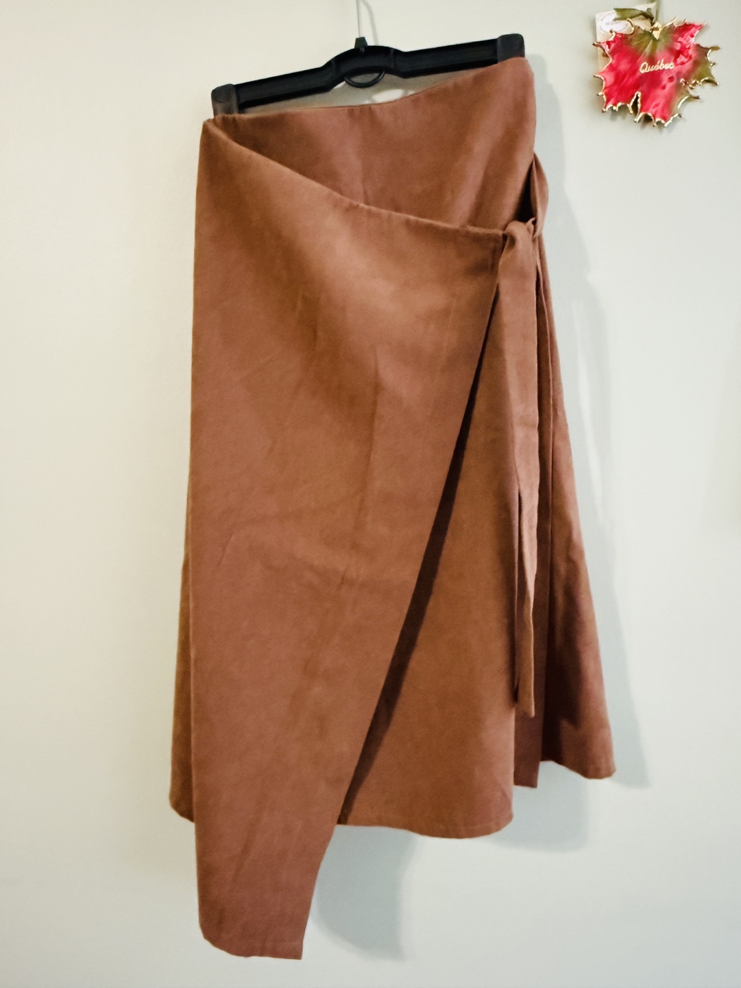 Brown Wrap Skirt - photo 2