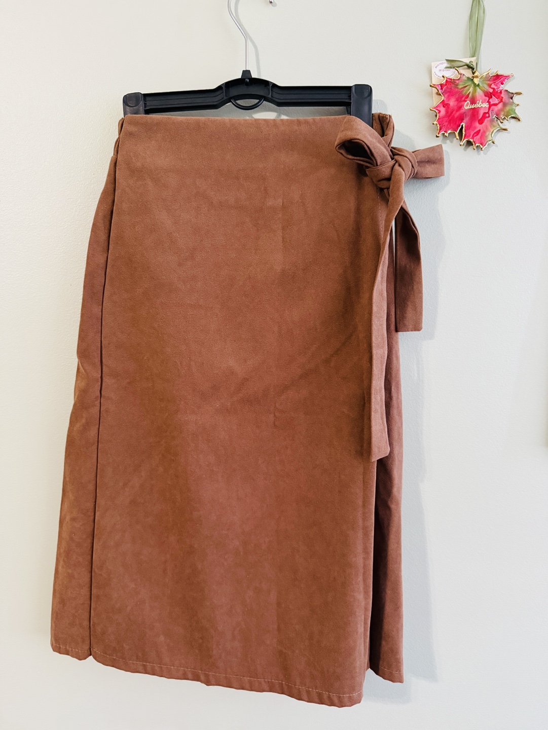 Brown Wrap Skirt