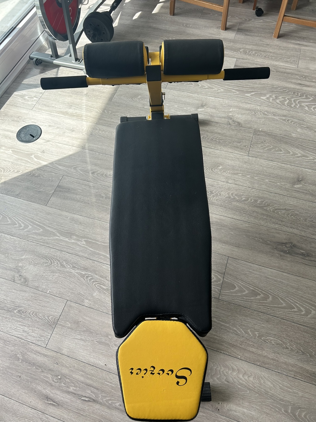 Securitron Incline Decline Sit Up Workout Bench - photo 2
