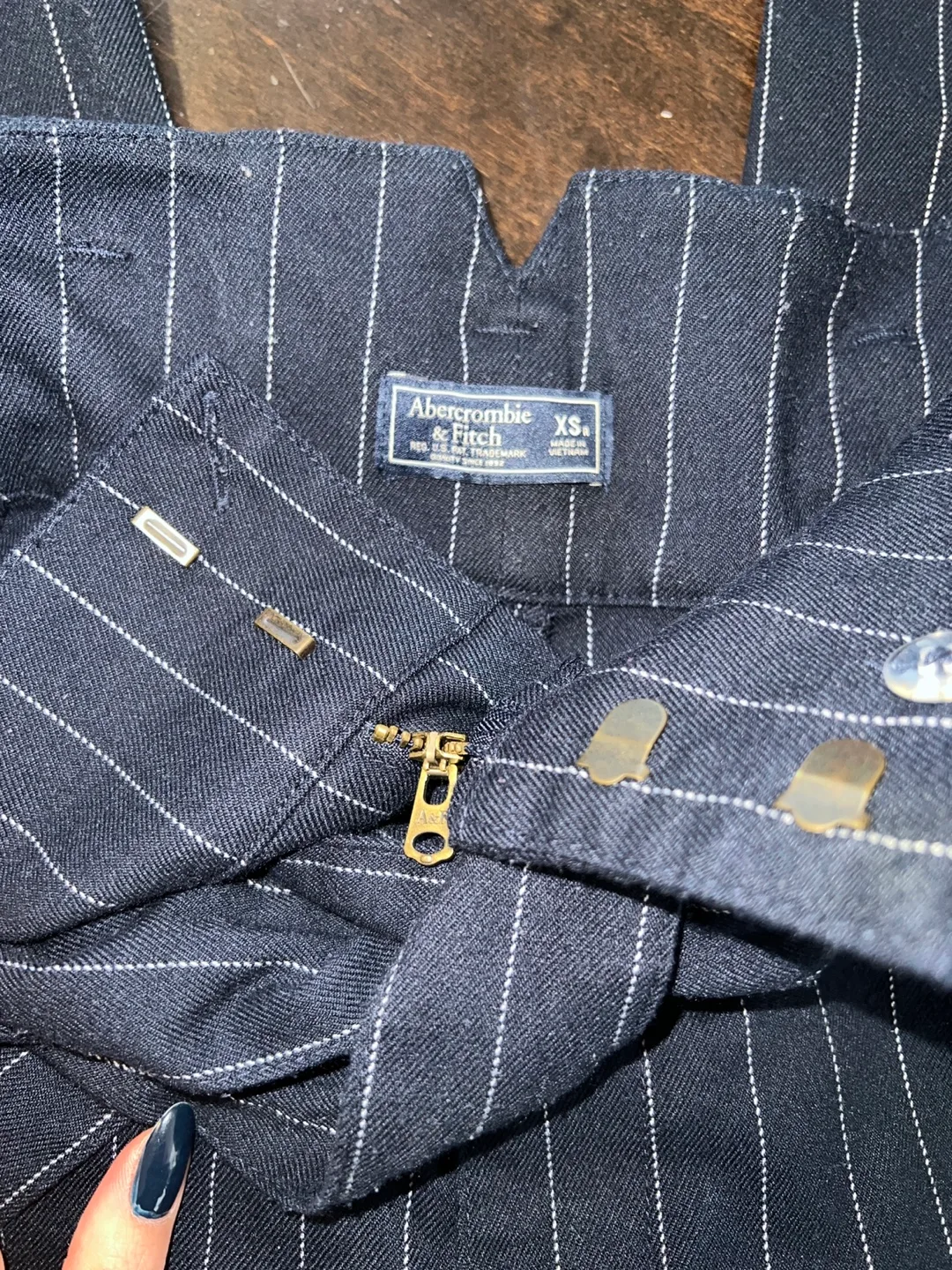 Abercrombie & Fitch Pinstripe Pants image indicator(4)