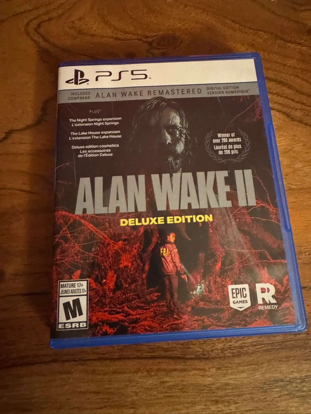 ALAN WAKE 2 DELUXE and ALAN WAKE REMASTERED CODE PS5 thumbnail