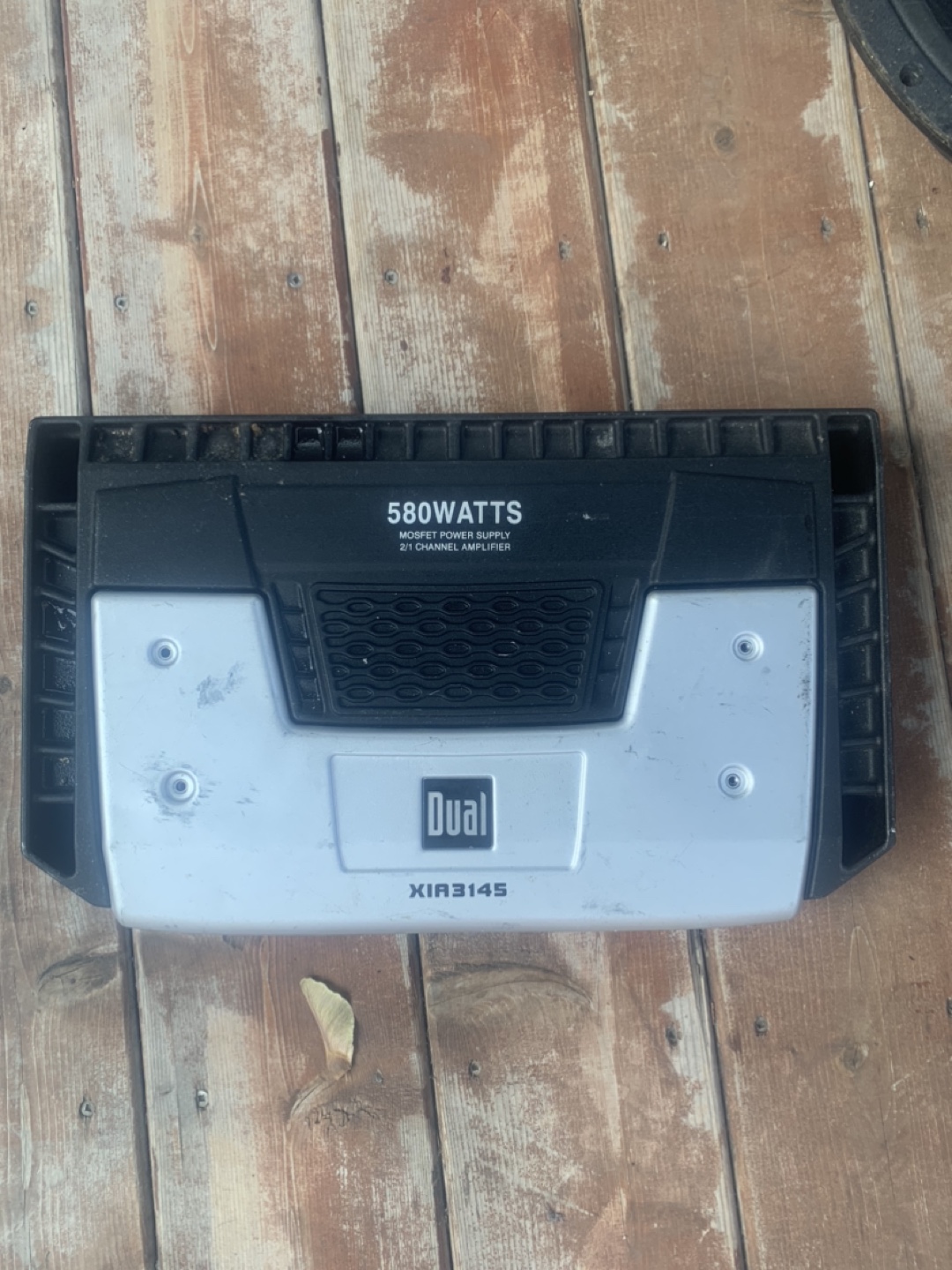 Dual 580 Watts 2/1 Channel Amplifier