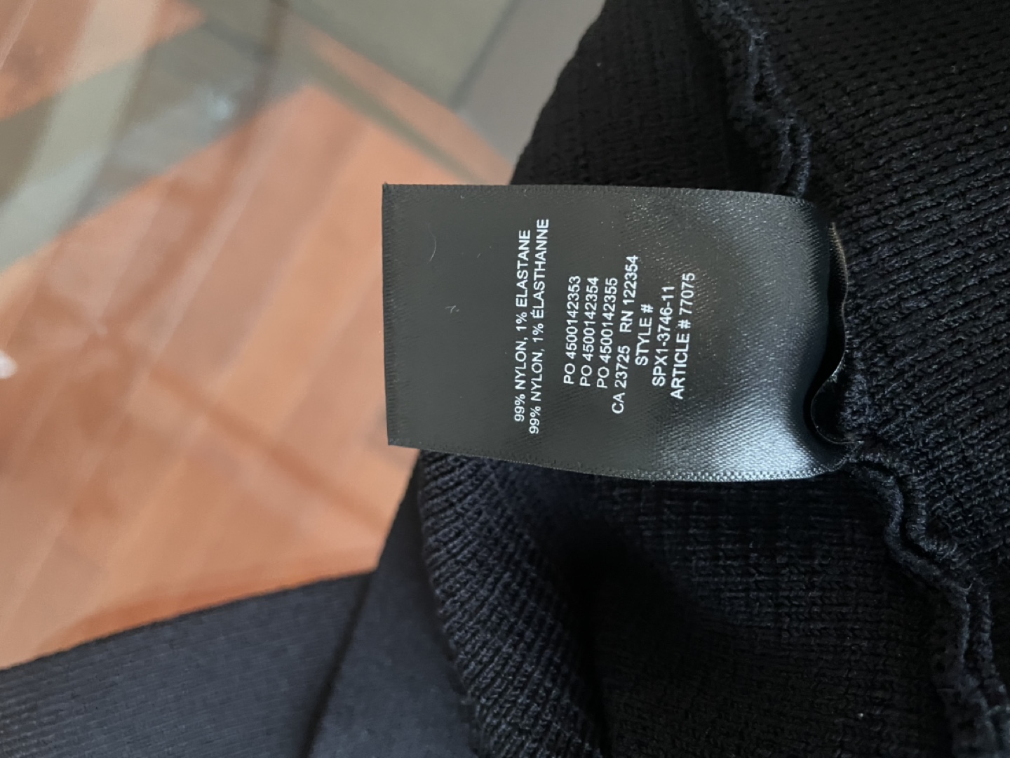 Babaton Black Criss-Cross Knit Top - photo 4