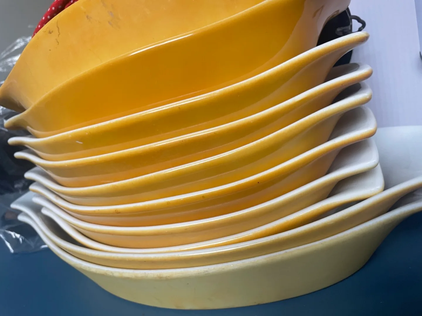 Vintage Imperial Sienna Ware Oven Proof Porcelain Dishes image indicator(5)