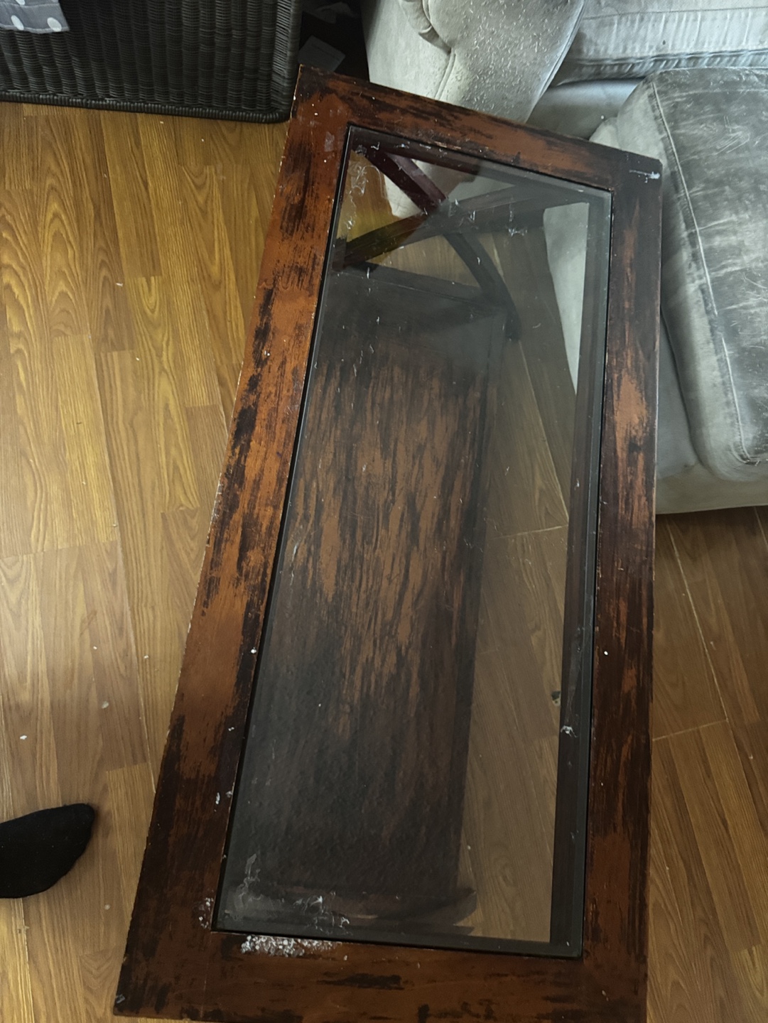 Glass Top Coffee Table