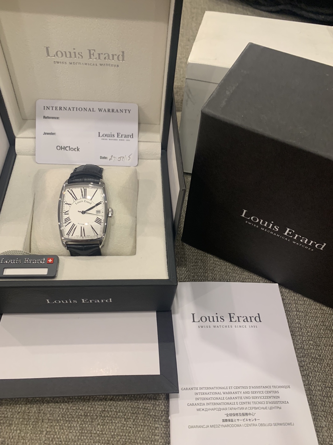 Louis Erard 1931 69212AA01.BDC51 42X34mm Automatic