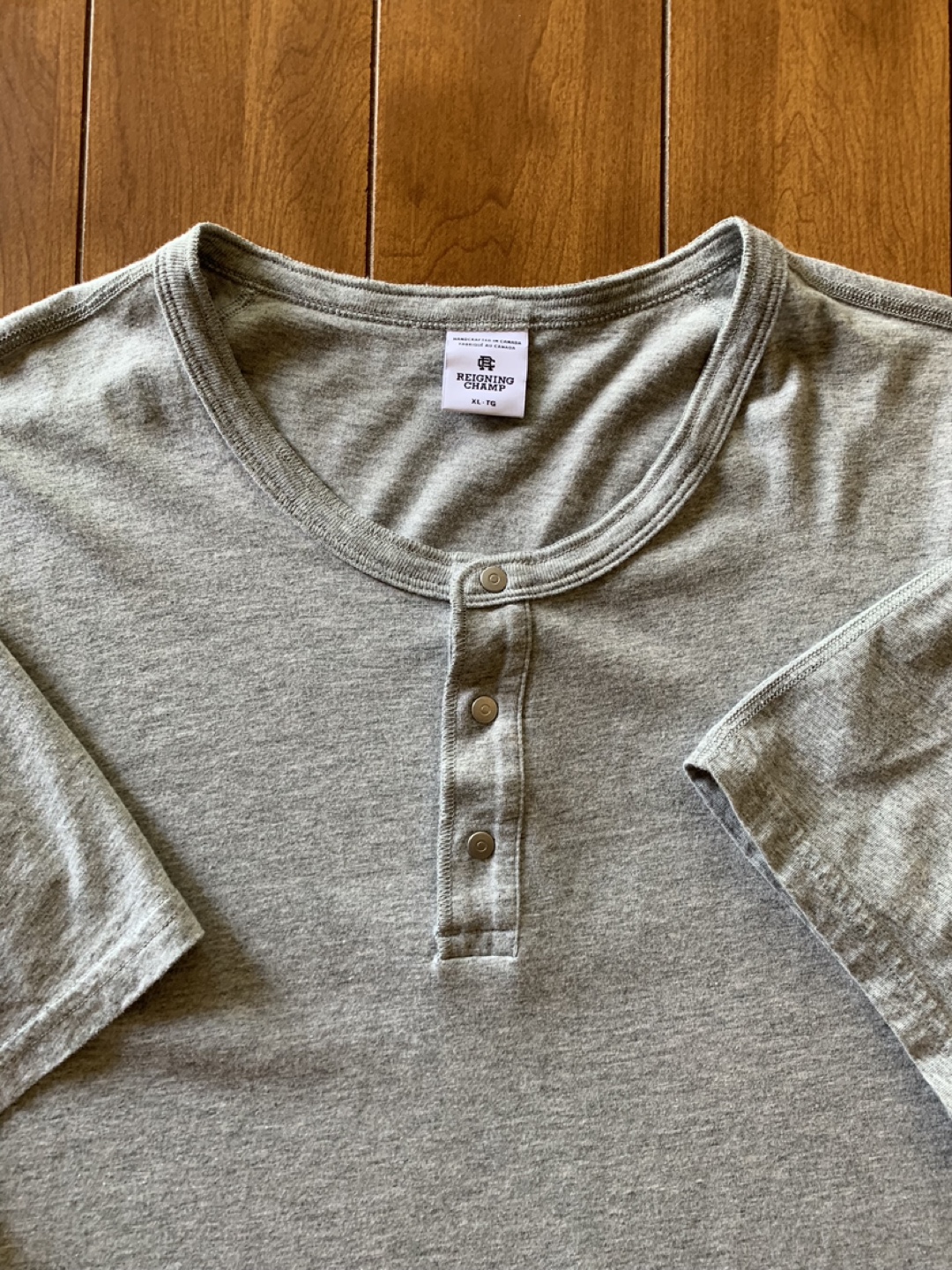 Reigning Champ Henley T-Shirt - photo 3